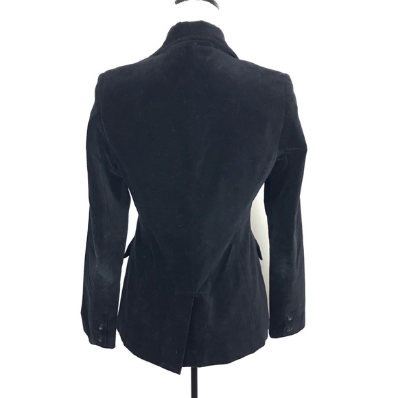 OLD NAVY | Classic Black Velvet Blazer - Picture 3 of 7